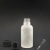30 ml weiss frosted glas