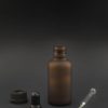 30 ml braun glas frosted